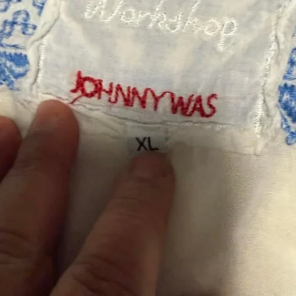 3J Workshop Johnny Was Embroidered Tunic Blouse - Picture 3 of 4
